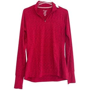 ZENGIO 1/4 Zip Athletic Top Size M